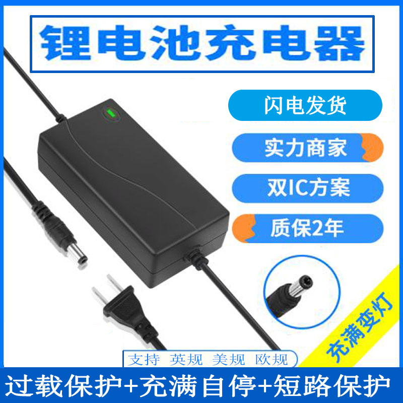 先科冰虎车载冰箱锂电池充电器插头220V转12V电源适配器充电线配