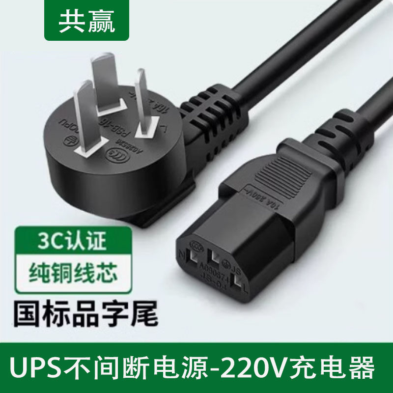 UPS不间断电源充电线充电器插头