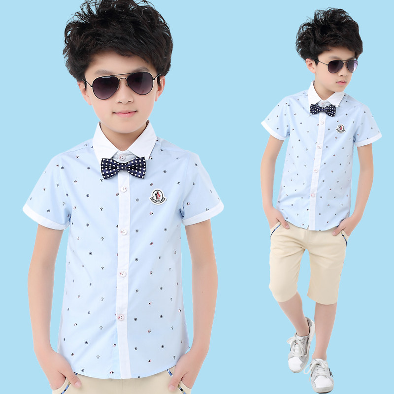 Chemise garcon à manche longue - Ref 2073555 Image 67