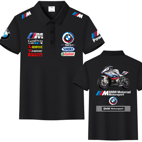 BMW宝马RR摩托机车POLO衫