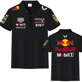 红牛车队维斯塔潘衣服F1方程式 短袖 赛车服定制夏男士 冰丝棉POLO衫