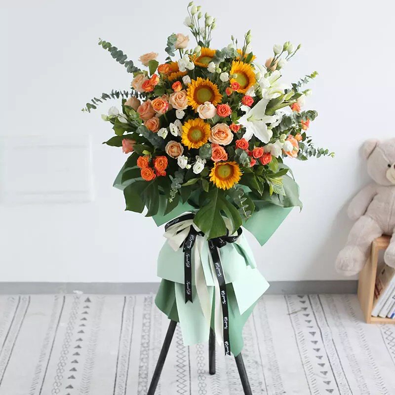 北京鲜花开业花篮同城鲜花速递开张乔迁庆典演唱会花篮高端定制