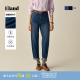 冬季 九分裤 新 女简约干练收腰直筒裤 Eland衣恋牛仔裤
