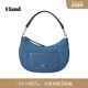 新款 Eland衣恋女士包袋时尚 牛仔布包通勤斜挎包2025冬季