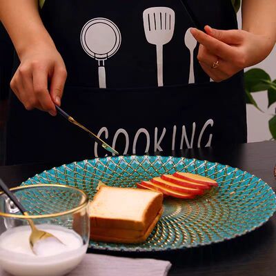 欧式风格大号水晶玻璃盘