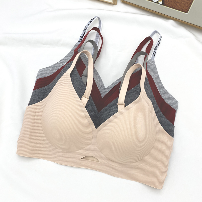 戴美康果冻胶乳胶聚拢薄杯内衣