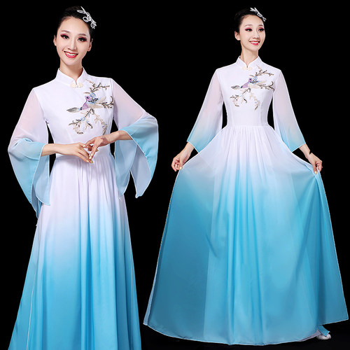 仙女飘逸古典舞演出服