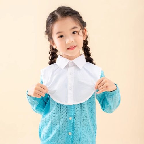 男女宝宝通用学院衬衣领