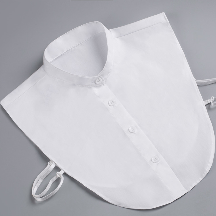 假领棉质衬衫假领假衬衣领