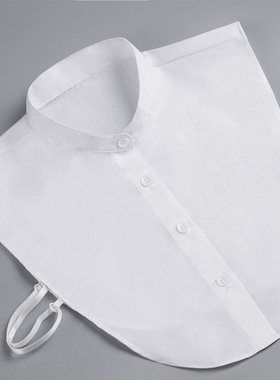 韩版假衣领百搭假领子女士假领棉质衬衫假领假衬衣领白色装饰衣领