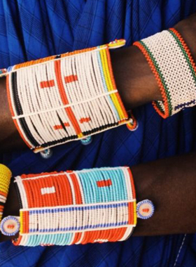 马赛手镯部落手工民族波西米亚