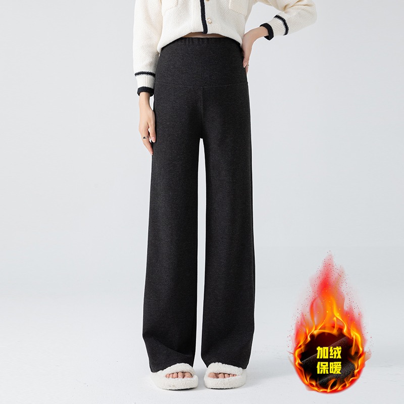 孕妇裤子冬季外穿加绒保暖休闲裤