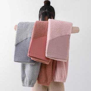 孕妇冬装托腹裤子冬季外穿卫裤秋冬居家睡裤冬装加绒保暖长裤潮妈