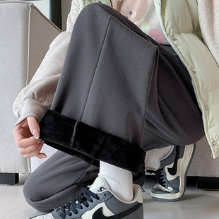 孕妇裤子冬季外穿怀孕束脚运动裤冬装加绒保暖休闲裤时尚百搭卫裤