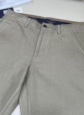 专柜880元 雅戈尔DP秋冬休闲裤卡其色弹力男正品DP335134YWA
