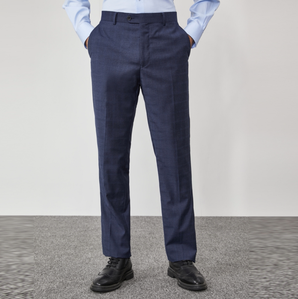 专柜1290雅戈尔男春秋商务正装抗皱长裤羊毛桑蚕丝西裤227085fia