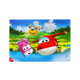 迪士尼米奇30/35片木质卡通拼图儿童早教益智玩具男女孩超级飞侠