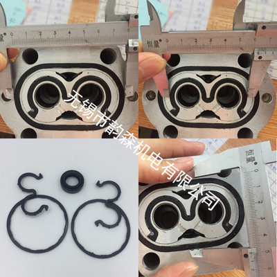 CBN油泵修理包 齿轮泵密封圈 泵头密封圈 齿轮泵油封 O形圈 3字形