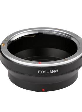 EOS-M4/3转接环 适用佳能EF/EF-S镜头转奥林巴斯松下M43 微单机身