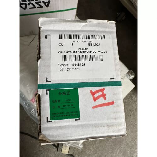 ASCO阿斯卡G551B401MO实物拍摄先议价