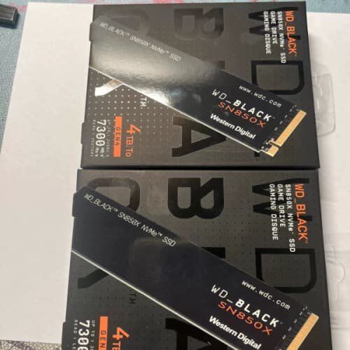 {议价}Western高端固态黑sn850x+4TB
