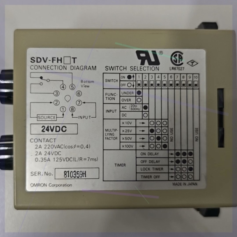 议价欧姆定律传感器控制器 SDV-FH2T DC24V ,原