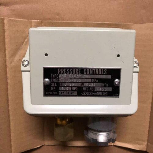 ANS-C106PG1Q RANGE：-0.06～0.6mpa SET：0.29OF0.31mpa MP：1.5