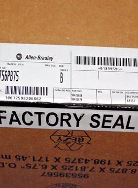 1756-PB75 AB PLC 1756-PA75电源模组全新未拆封