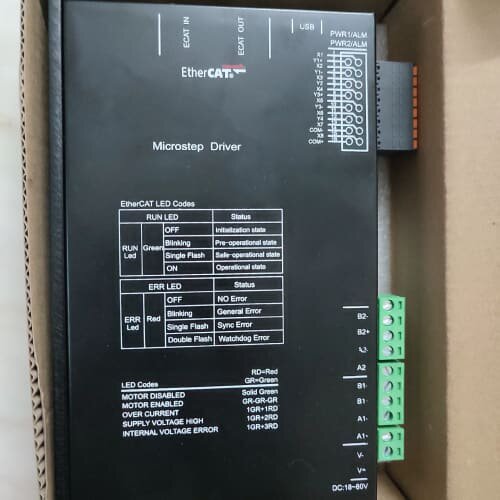 议价ECR E60 T42 T60-G步进驱动器ECR602-G电机42AM06 08G