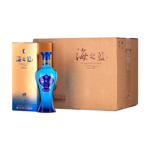洋河海之蓝2018版42度520mL*6瓶