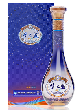 【组合装】洋河梦之蓝乐享版 45度500mL+祥龙献瑞52度550mL