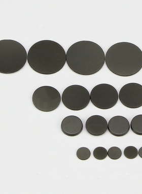 黑色石墨尼龙实心超薄平垫圈垫片M4.5M8*x0.15x0.2x0.25x0.35mm