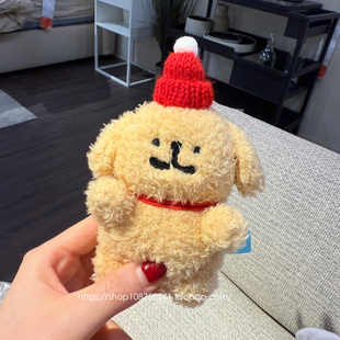 线条小狗史努比可爱小狗挂件圣诞换妆系列公仔包包挂件节日小礼物