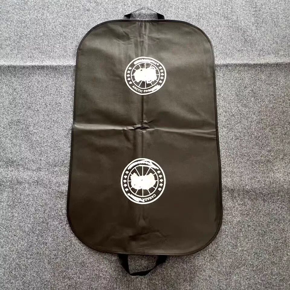 现货鹅鹅木衣架防尘袋羽绒服专用图片