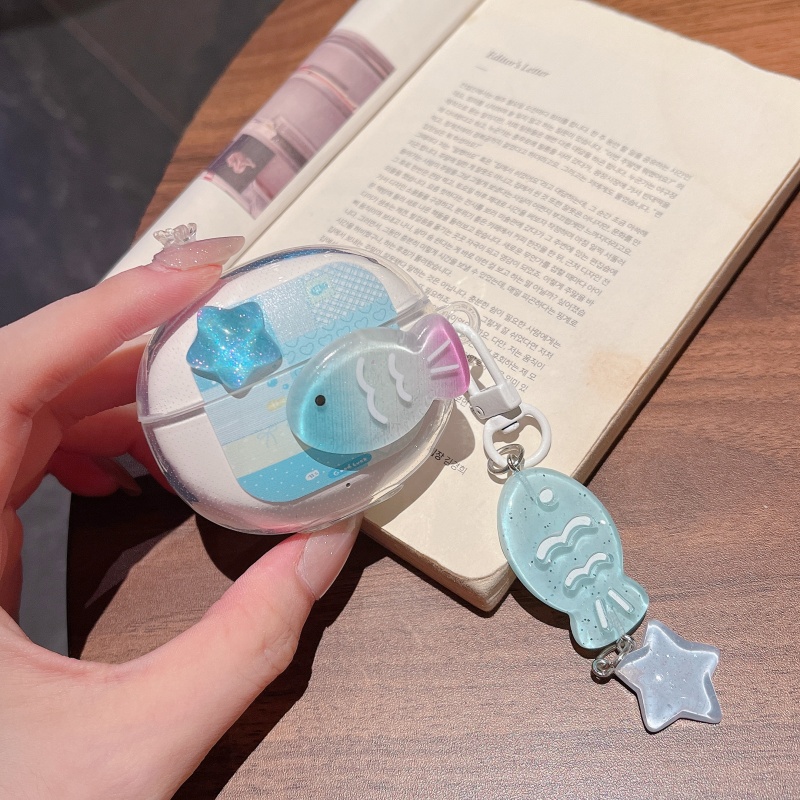 适用于vivo tws A4透明壳vivotwsa4新款vivo/iQOO TWS Air3耳机套iqooair3保护套可爱卡通无线蓝牙耳机保护套