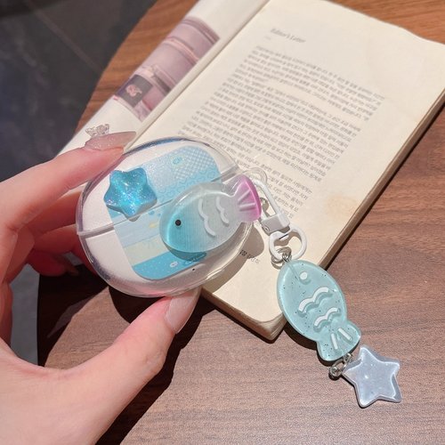 适用于vivo tws A4透明壳vivotwsa4新款vivo/iQOO TWS Air3耳机套iqooair3保护套可爱卡通无线蓝牙耳机保护套