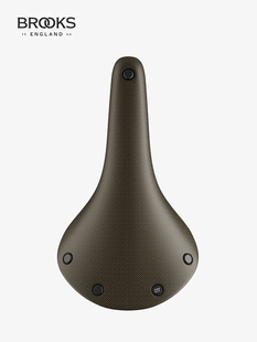 英国布鲁克斯山路自行车坐垫形成层马鞍格纹自行车坐垫C17橡胶坐