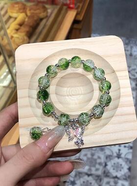 蝴蝶串珠手链气质小众学生女友闺蜜情侣日常佩戴手环