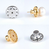 耳钉防下坠提升器飞碟堵头镂空耳堵耳帽珍珠大耳环提拉器支撑后塞