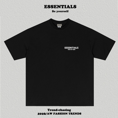 Essentials小标字母宽松短袖T恤