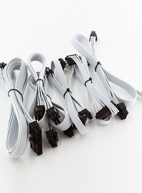 White白色RM750X/RM850X/RM1000X/RM1000i电源模组线 显卡