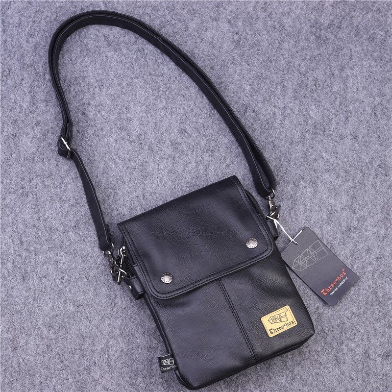 2025新款男包threebox竖款单肩包商务背包休闲斜挎包潮青年邮差包,箱包皮具/热销女包/男包,男士包袋,淘宝优惠券,粉丝福利购,淘宝优惠卷