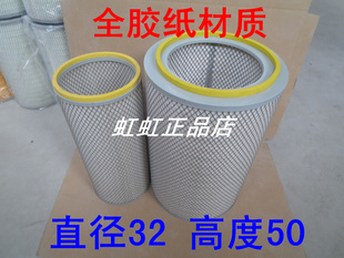 K3250空滤适配东风霸龙陕汽德龙奥龙豪沃空气滤芯滤清器配件32*50