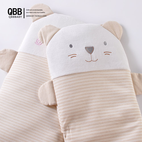 0-1-2-3有机棉四季通用婴儿枕头