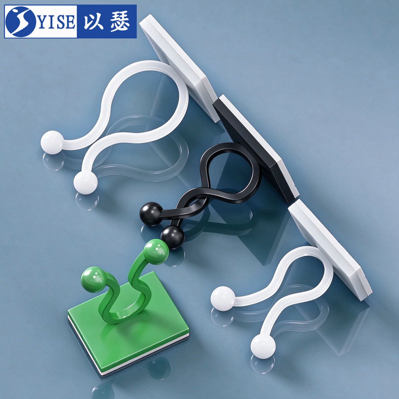 【粘性强劲】KL粘贴式扭线环线卡