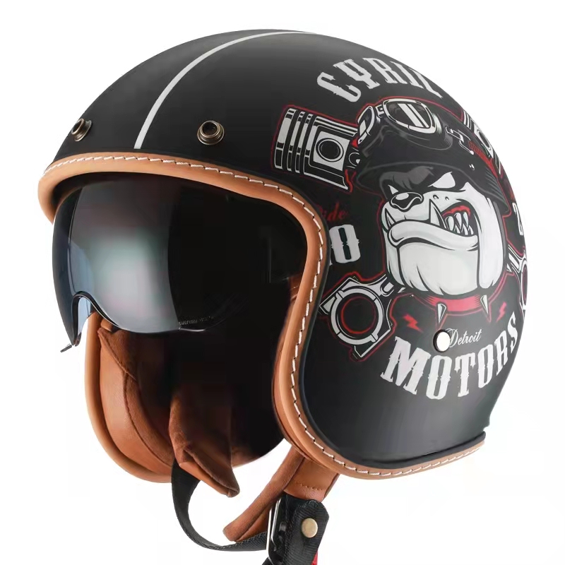 CYRIL赛罗半盔复古四季