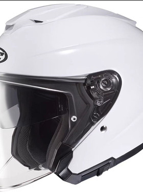 断码清仓价HJC头盔摩托车男女骑行头盔半盔双镜片i30四季3C巡航