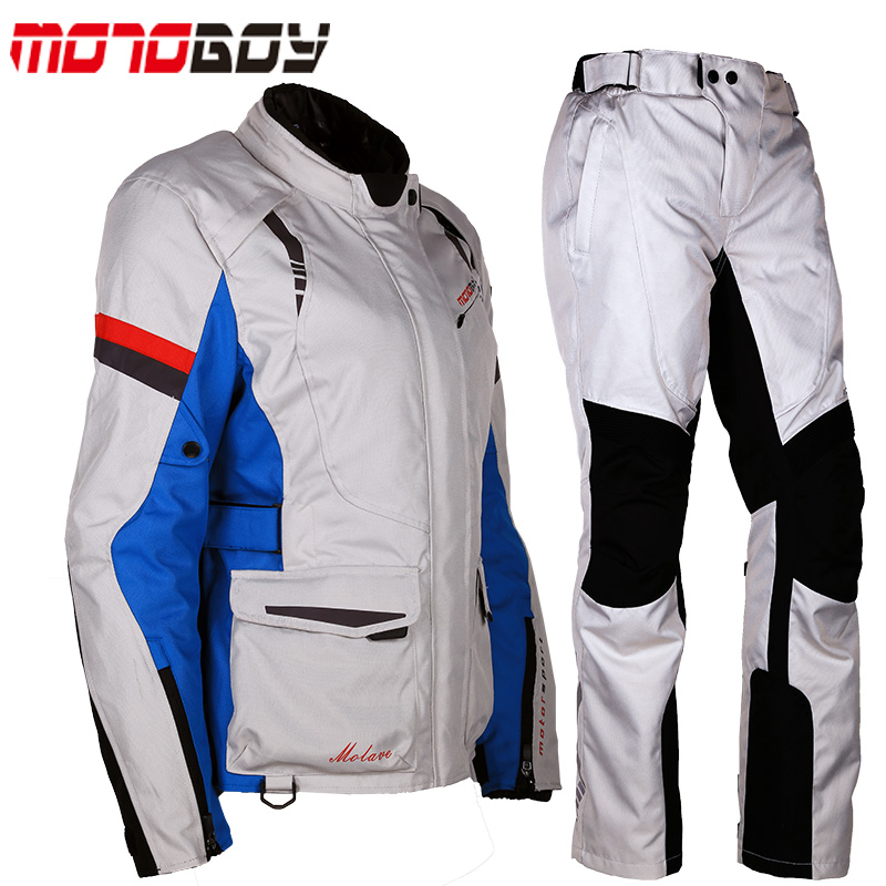 motoboy修身女款摩托车拉力服防风防寒防摔防水骑行服北京总代理