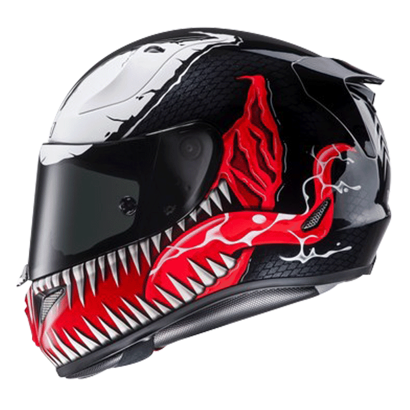 hjc摩托车头盔漫威毒液小丑超人