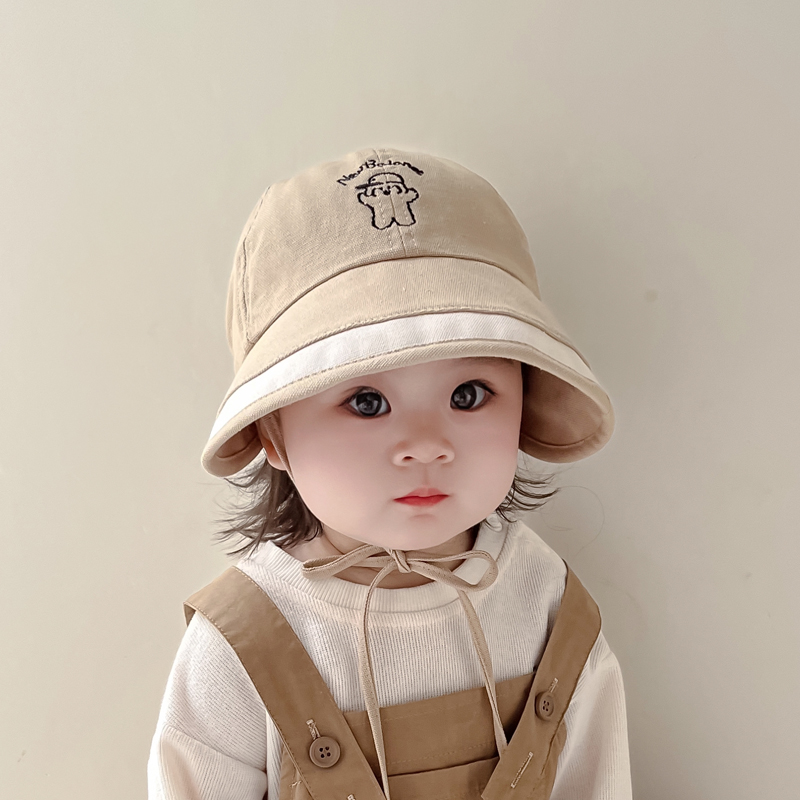 儿童遮阳帽大帽檐亲肤舒适薄款秋